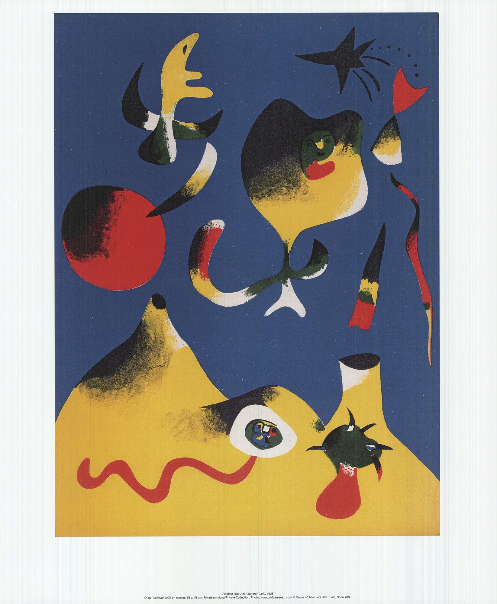 Joan Miro 'Painting (The Air)'. 2010