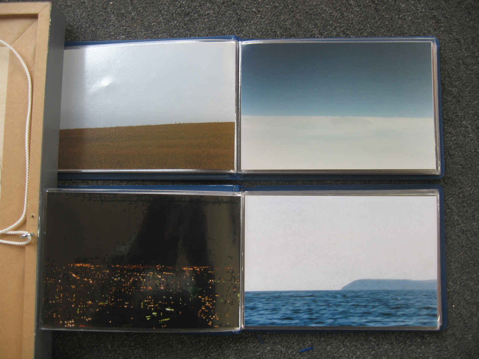 Julian Opie Album Photo's 36 Original Photographs In Album From 1995 1st Edition