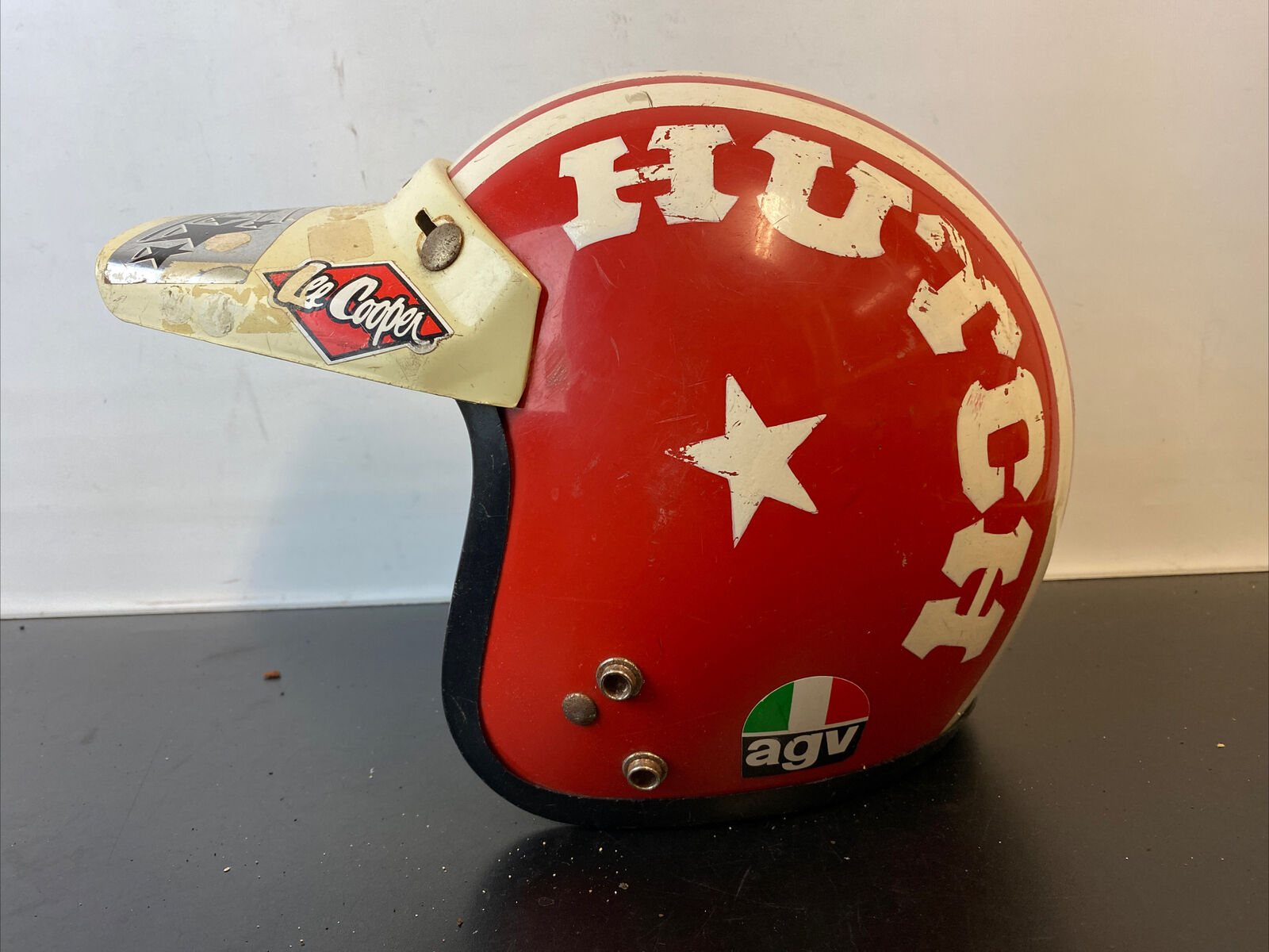 Old School BMX Hutch Helmet & Oakley Goggles - Vintage