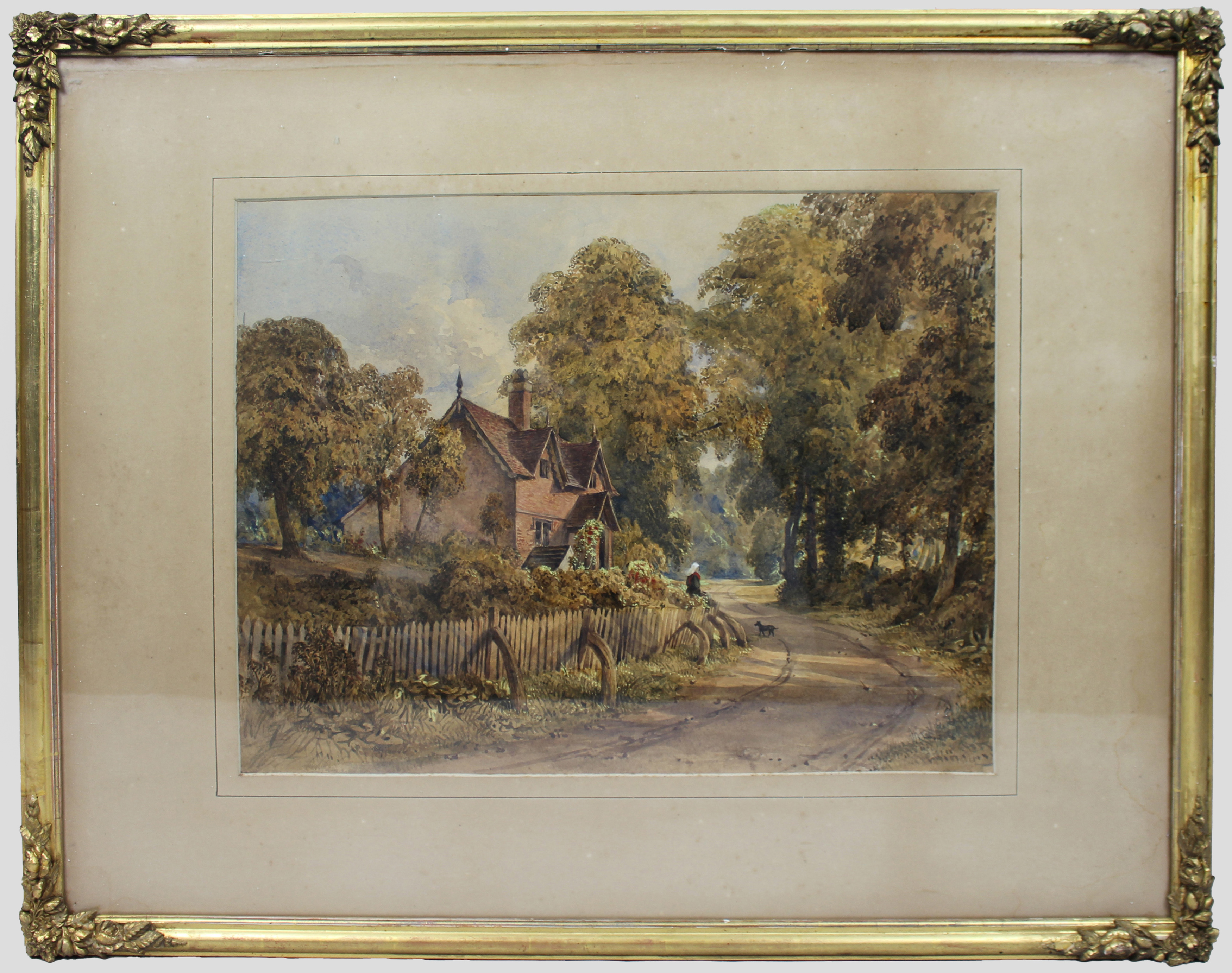 Pair of Fine Victorian Watercolours – English Landscape Views
