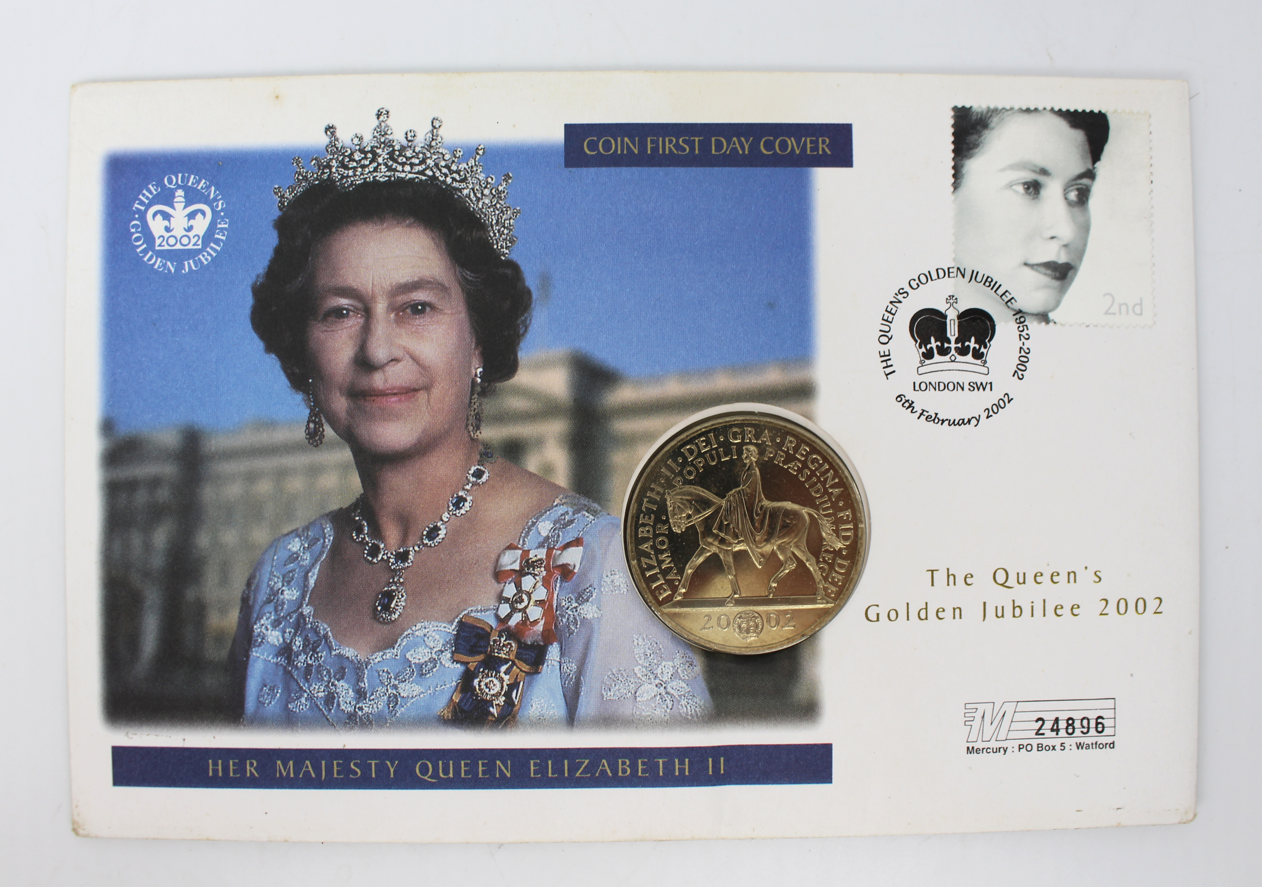 Set of 3 The Queen's Golden Jubilee Coins