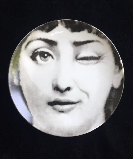 Fornasetti (Italian) Tema E Variazioni No: 82 Plateulia (Winking Eye)