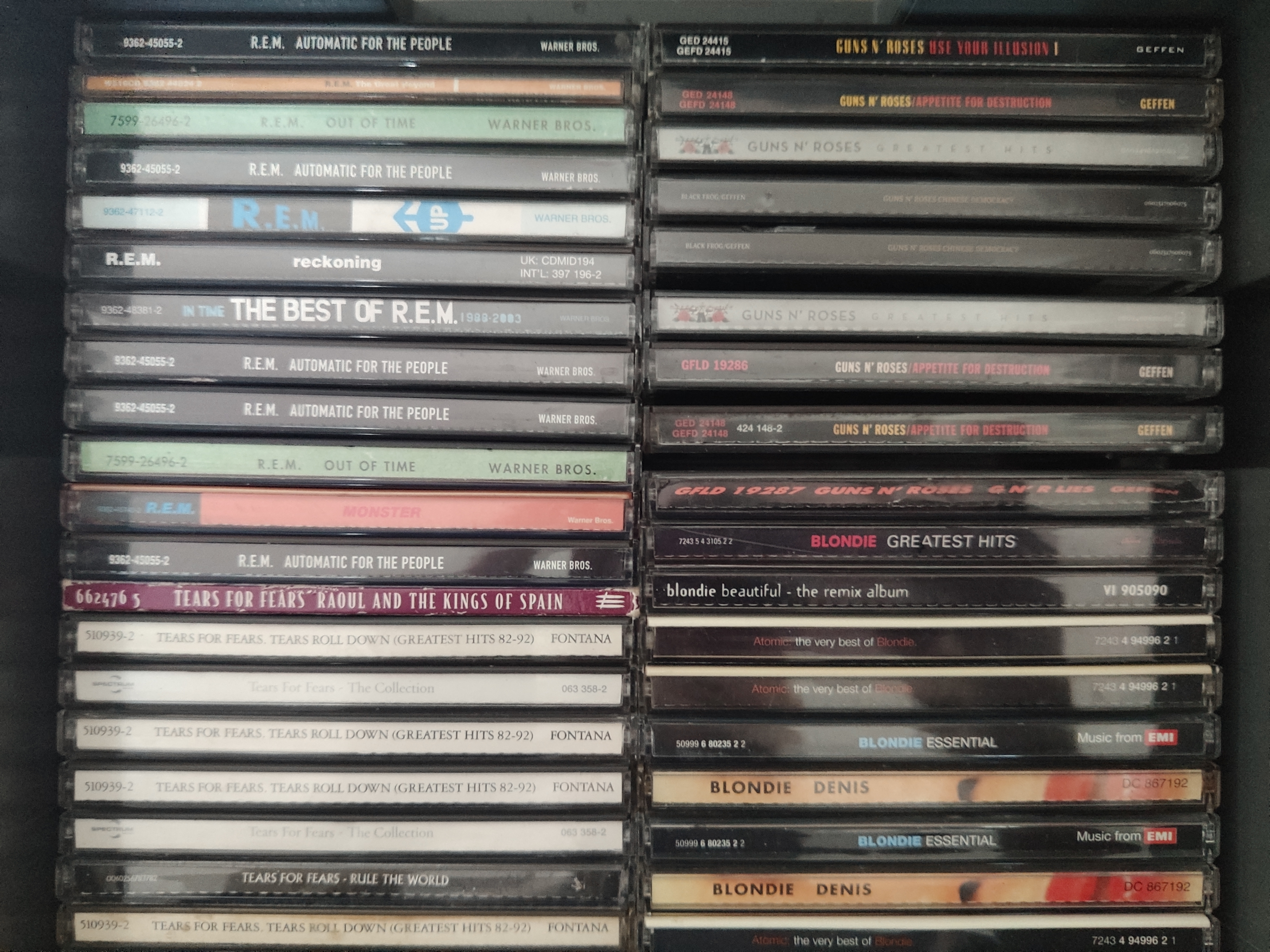 A Collection Of 67 X Music CDs