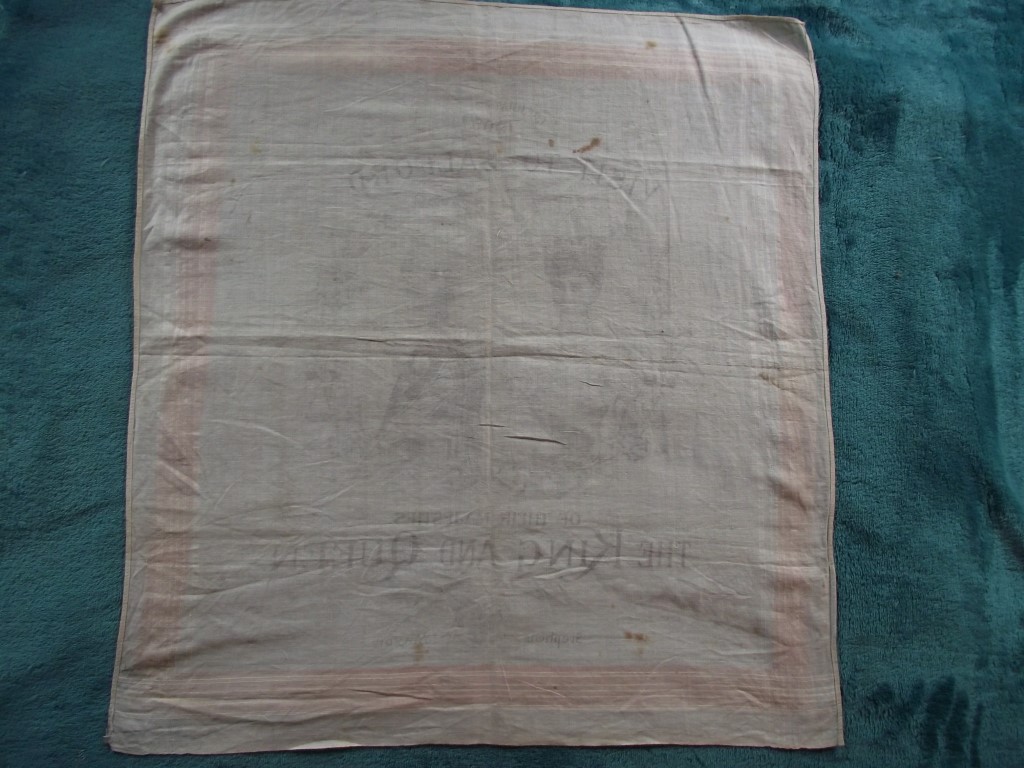 Commemorative Handkerchief - Royal Visit To Salford July 13th 1905