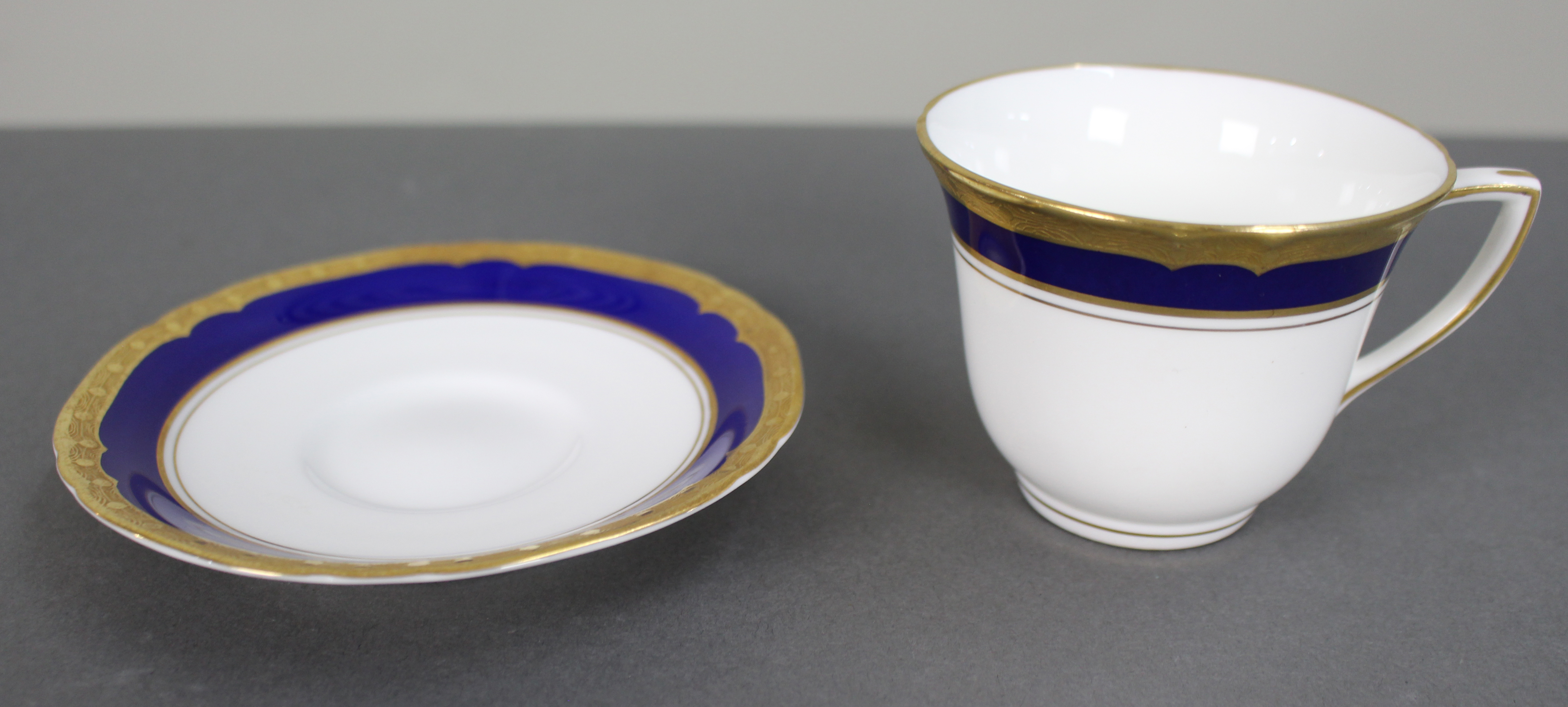 Collection of 3 Royal Worcester Aston Demitasse Cups & Saucers