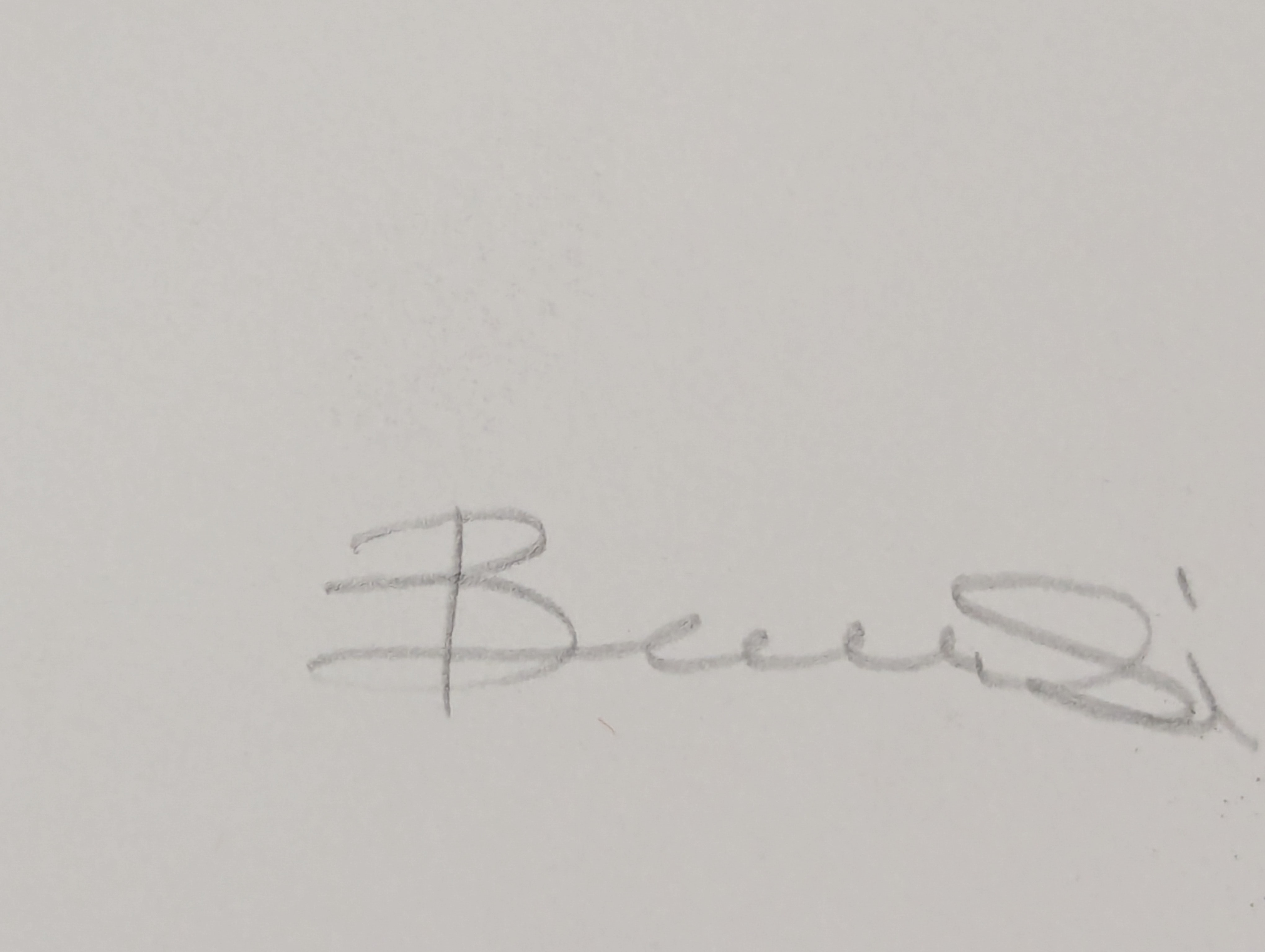 BAMBI (b.1982) Amour Icone (David Beckham) Screenprint, Hand Finished, Titled, Signed, COA, Editione
