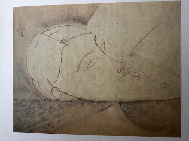 Modigliani. Rare Lithograph 1989