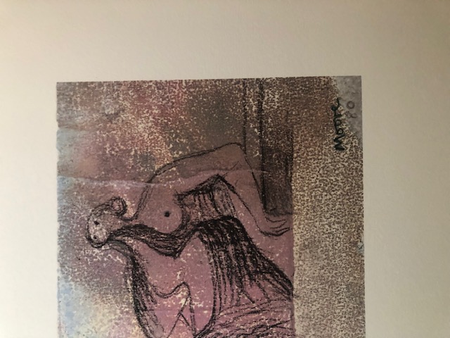 Henry Moore (1898-1986). Rare Lithograph 1983