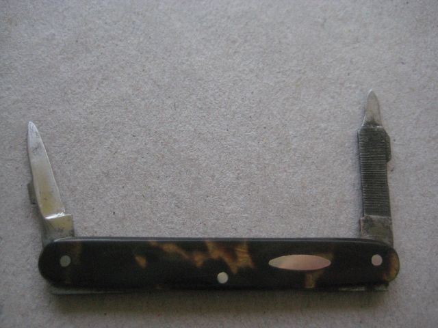 Antique Twin Bladed Penknife, c1900