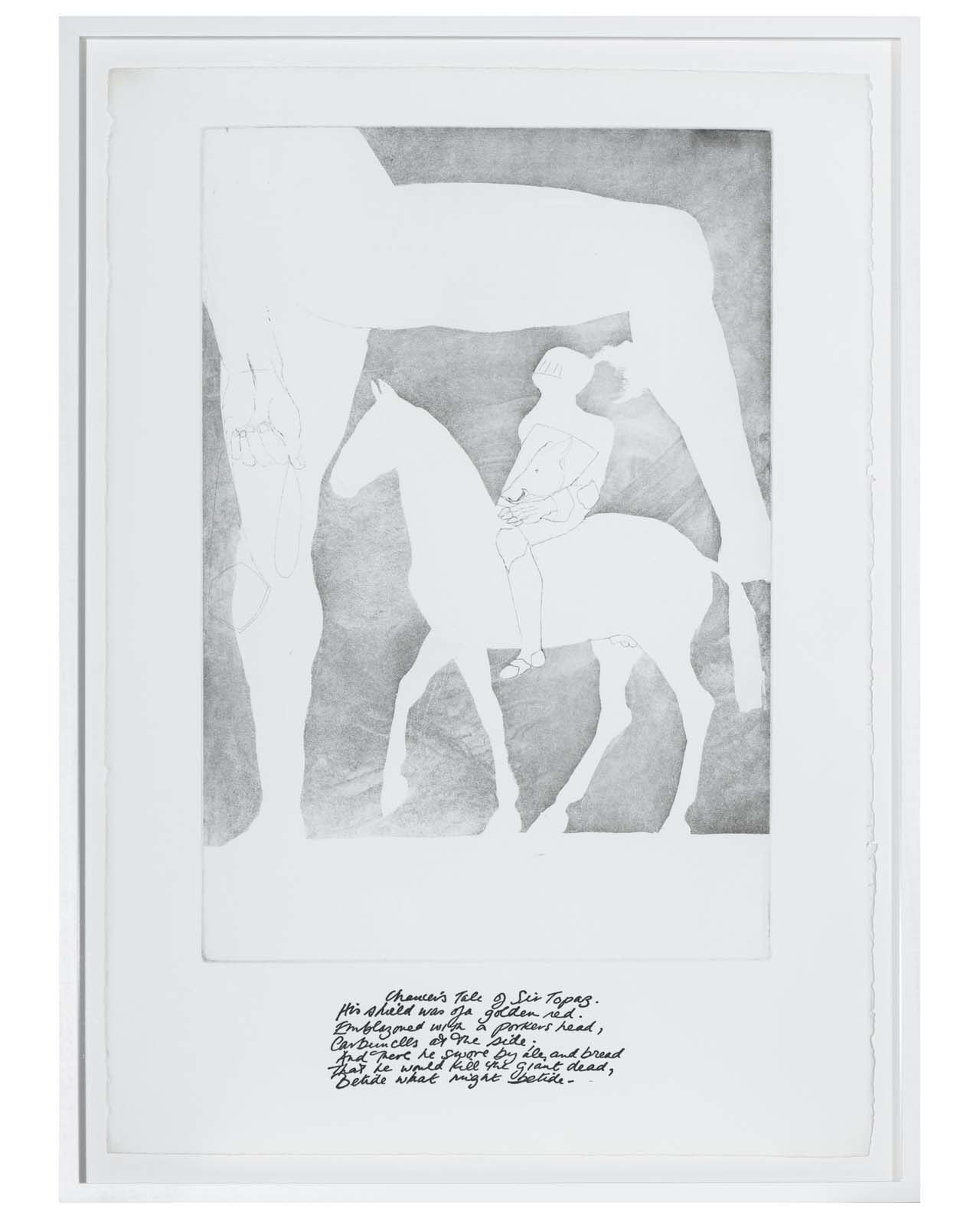 Elizabeth Frink (1930-1993) 'Chaucer's Tale of Sir Topaz'