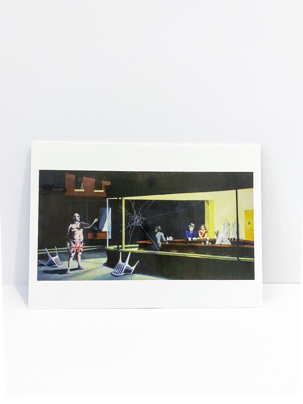 Banksy (b.1974) ‘Crude Oils Postcards’ Based On The Infamous Westbourne Grove Exhibition London 2005