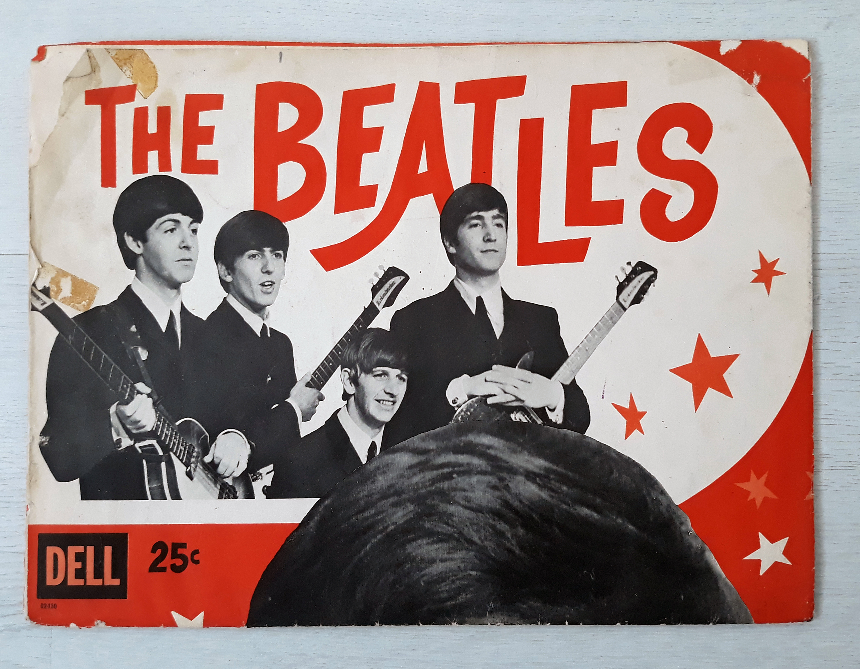 Beatles Pull Out Poster 1964 British Dell Magazine (#0041)