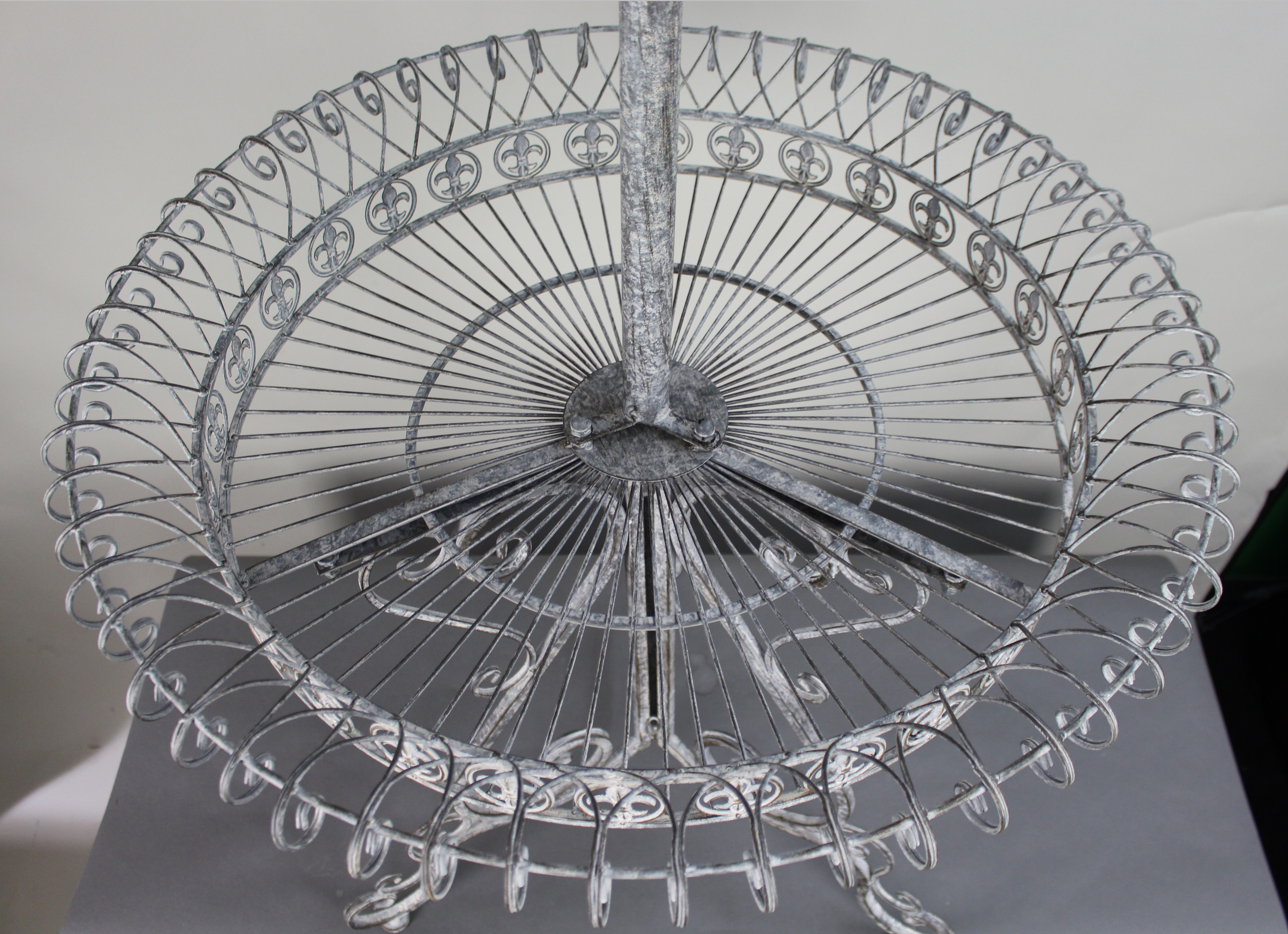 Vintage Holywood Regency Metal Garden Stand