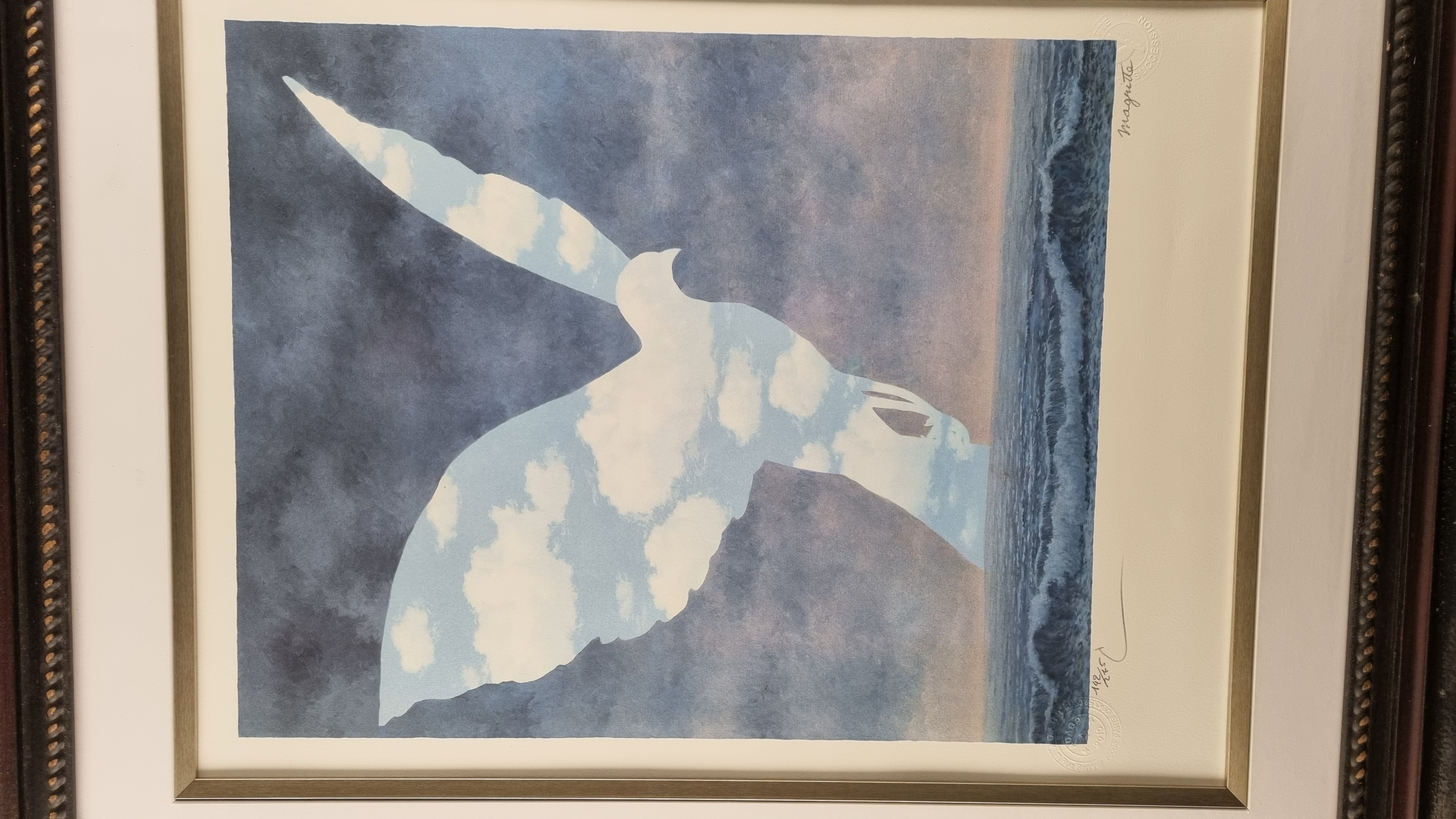 Rene Magritte Signed Limited Edition Lithograph
