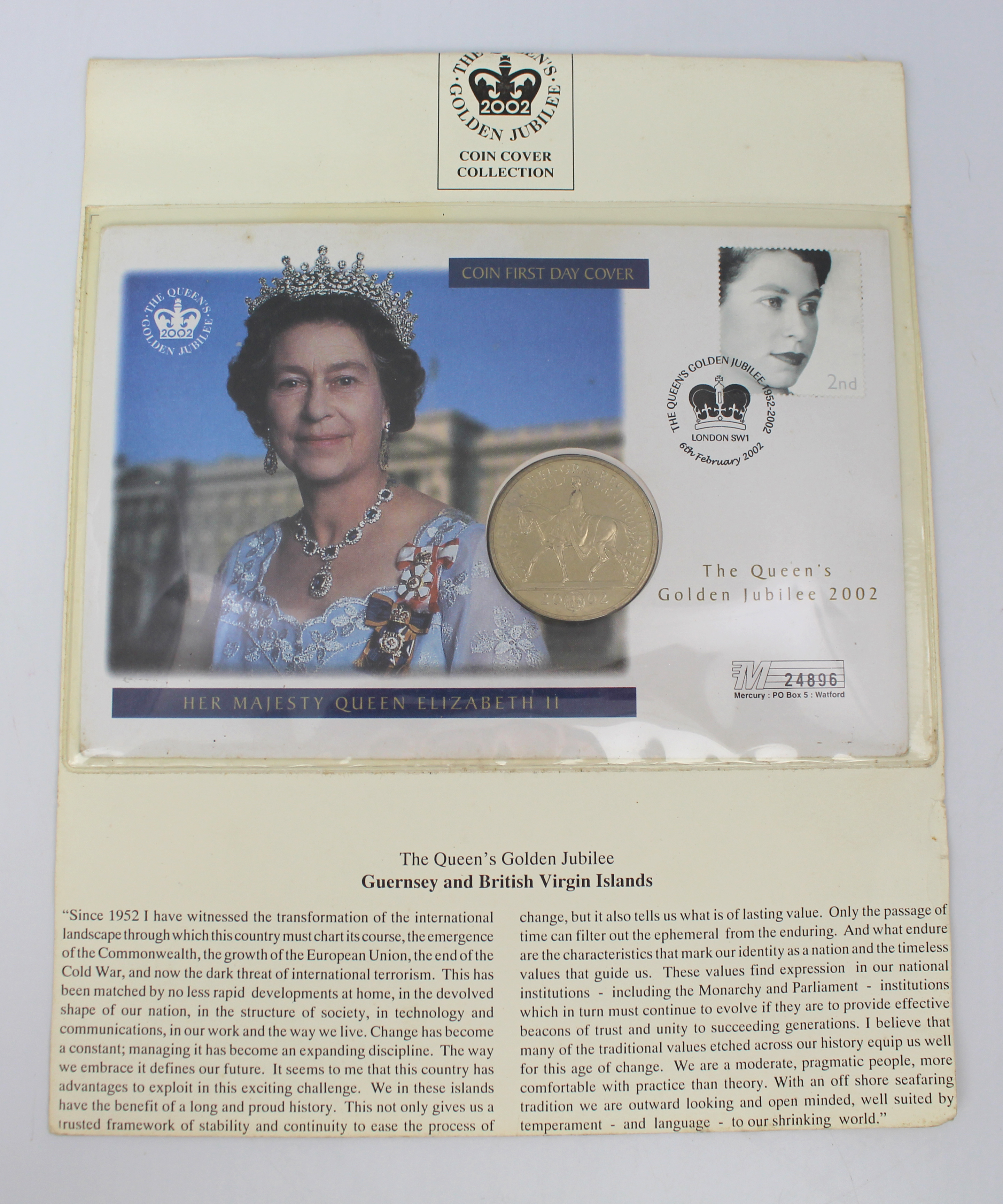 Set of 3 The Queen's Golden Jubilee Coins