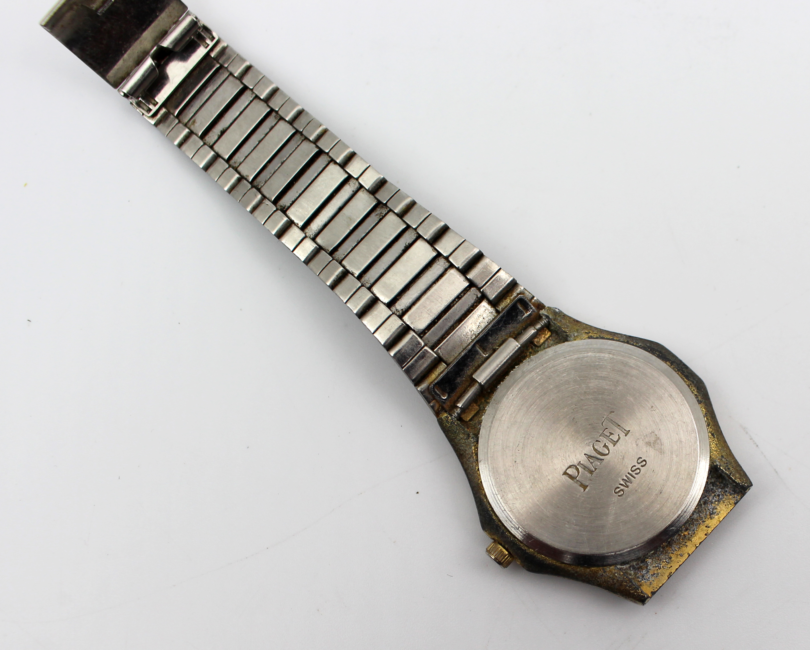 Piaget Quartz Two-Tone Wristwatch – For Repair or Restoration