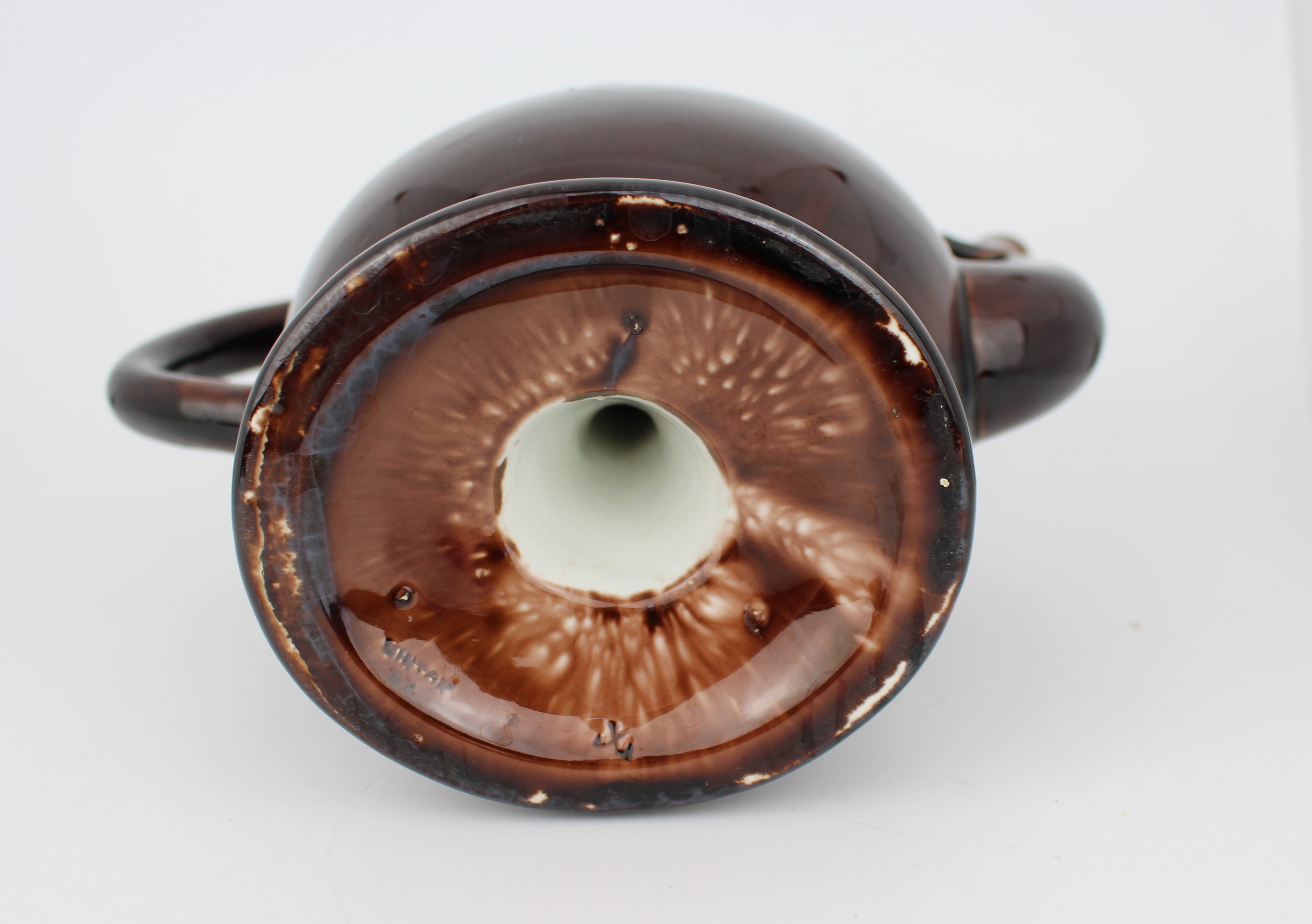 Victorian Minton Treacle Glazed Cadogan Teapot, c. 1880