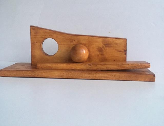 Barbara Hepworth (1903-75) Maquette of BH 81 'Ball, Hole and Plane' Sculpture From (1936)