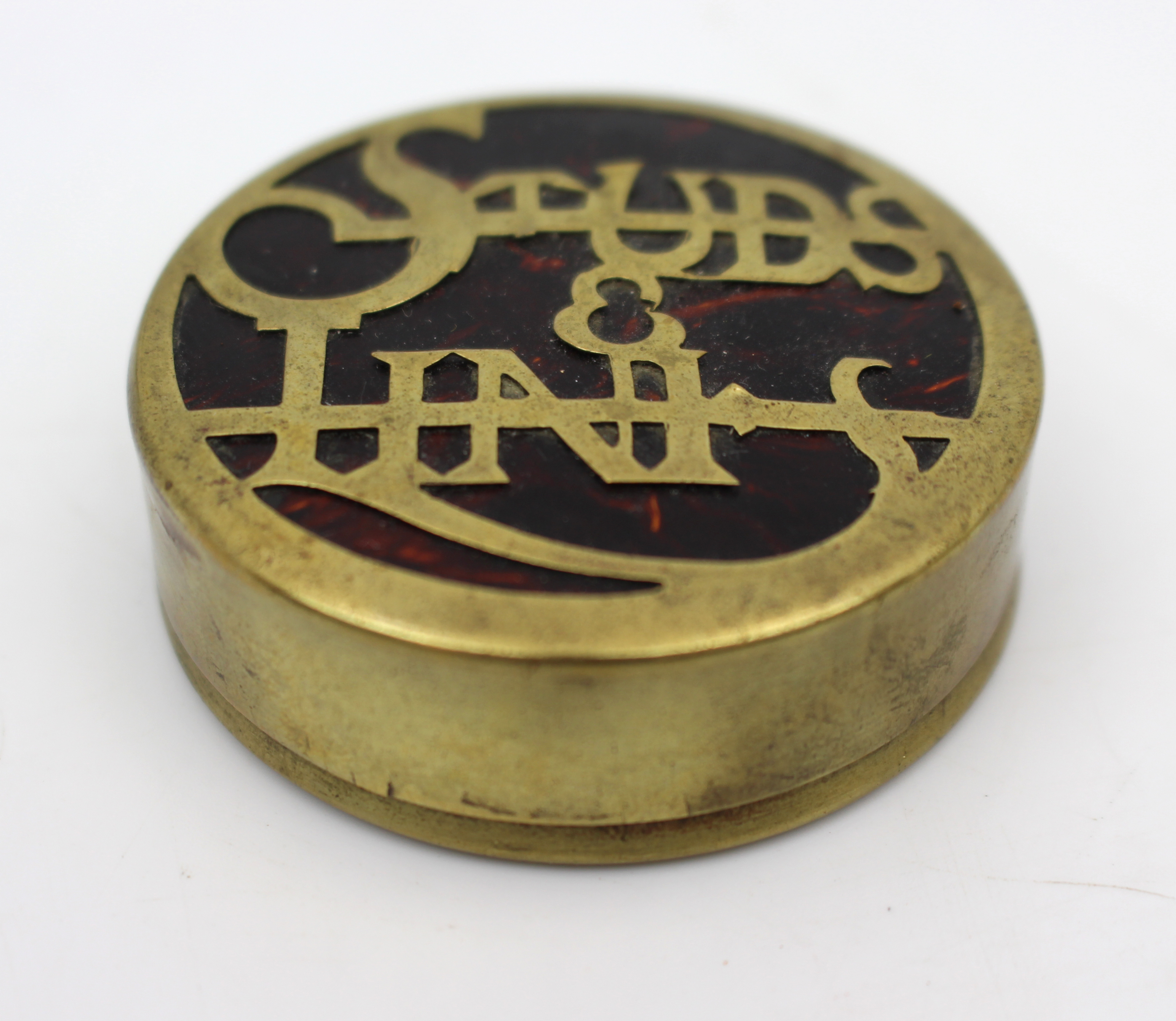 Early 20th Century Gentleman's Studs & Links Box