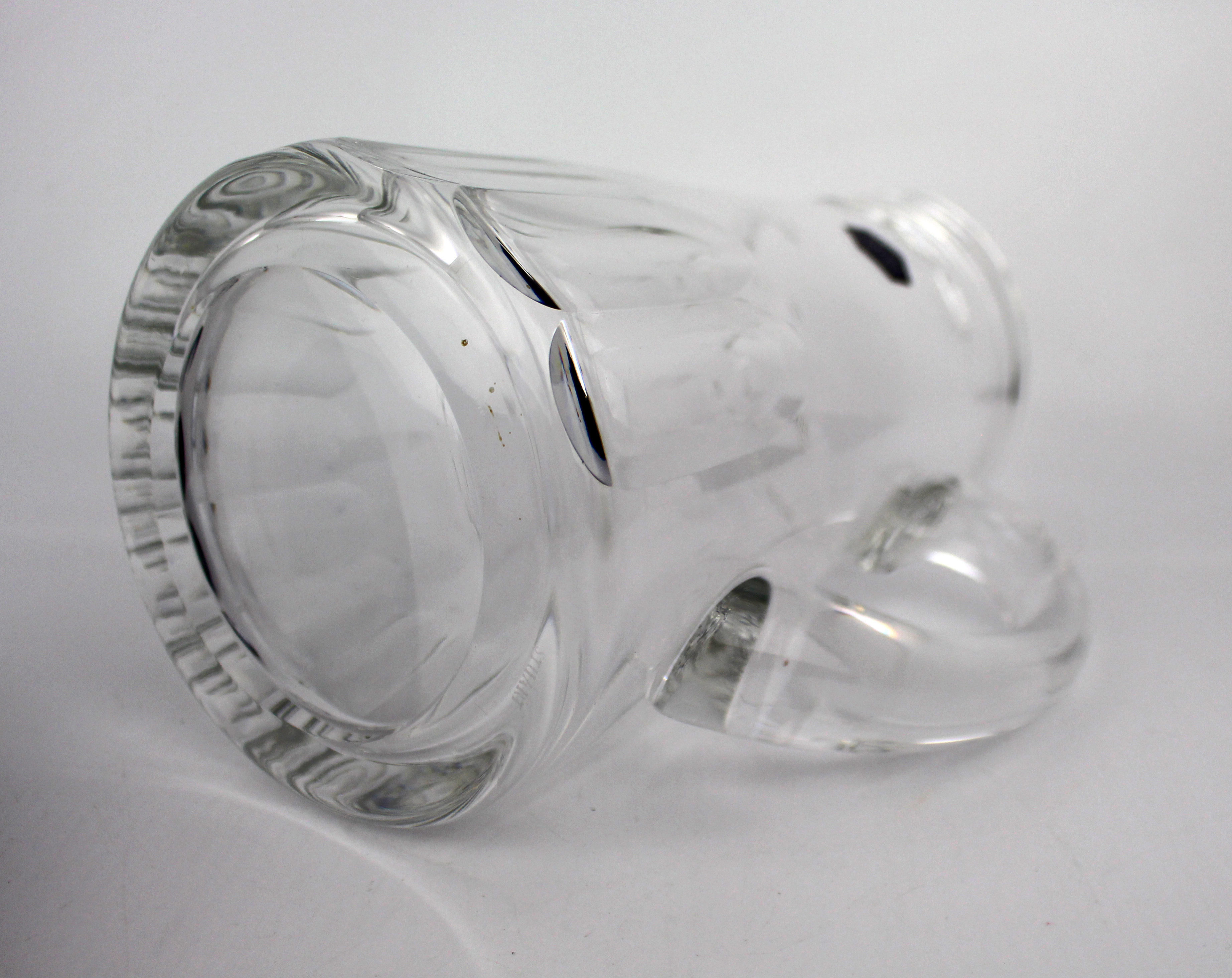 Stuart Cut Glass Crystal Thumb Slice Jug