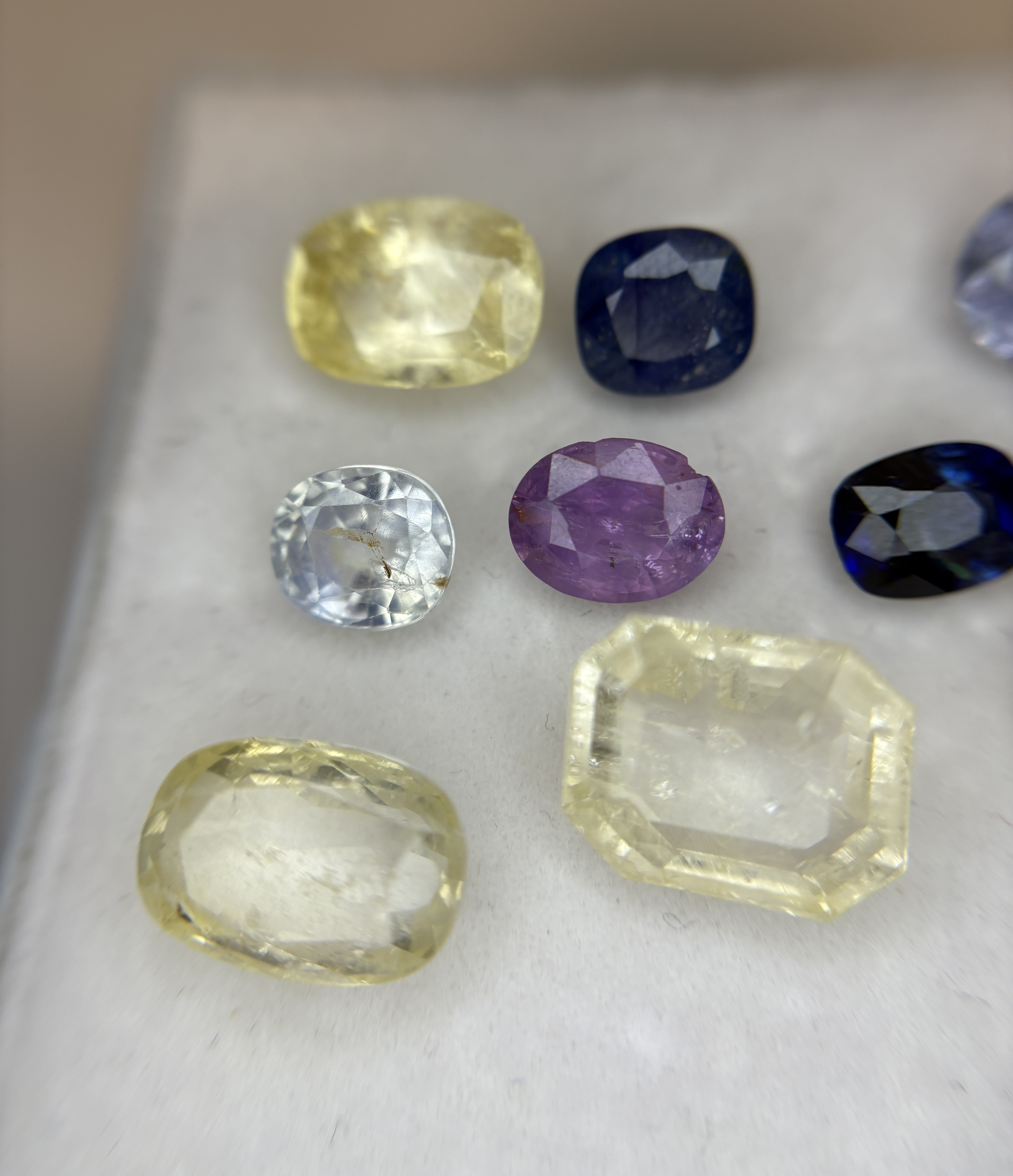 35.05ct Natural Unheated/Untreated Multi Ceylon Sapphire Lot