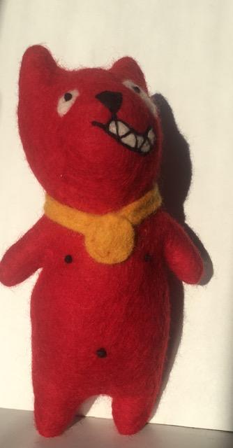 Grayson Perry RA (b ) Red Alan Measles Stuffed Toy Collectible Grayson Perry RA Royal Academy, 2004