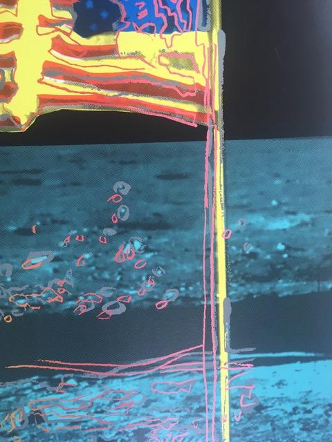 Andy Warhol (1928-87) Moonwalk F S 404 Yellow, Silkscreen In Colours On Lenox Museum Board, 1987