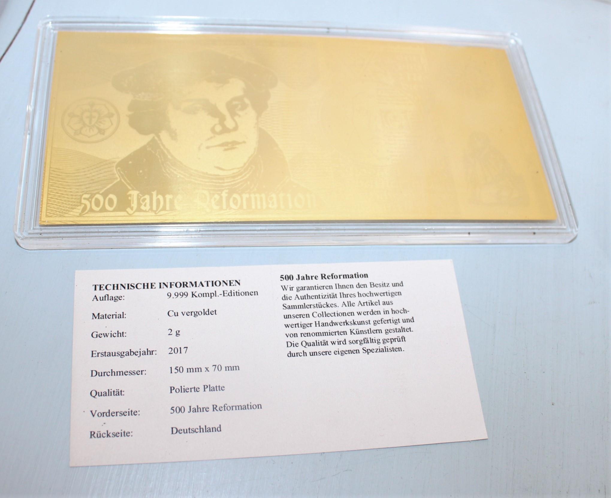 German Collectable Notes Gold & Silver