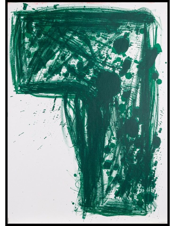 Walasse Ting (1929-2010) From 'One Cent Life' Original Lithograph 1964