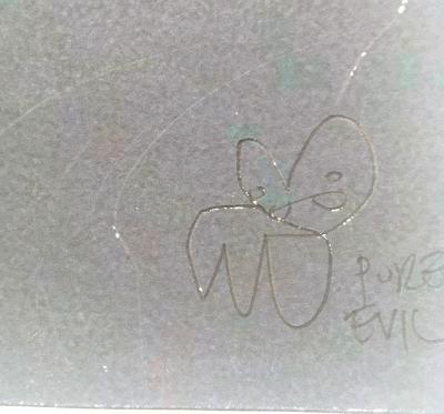 Pure Evil (British 1968-) Marlenes Lips De-constructed - Unique Offset Lithograph 2012