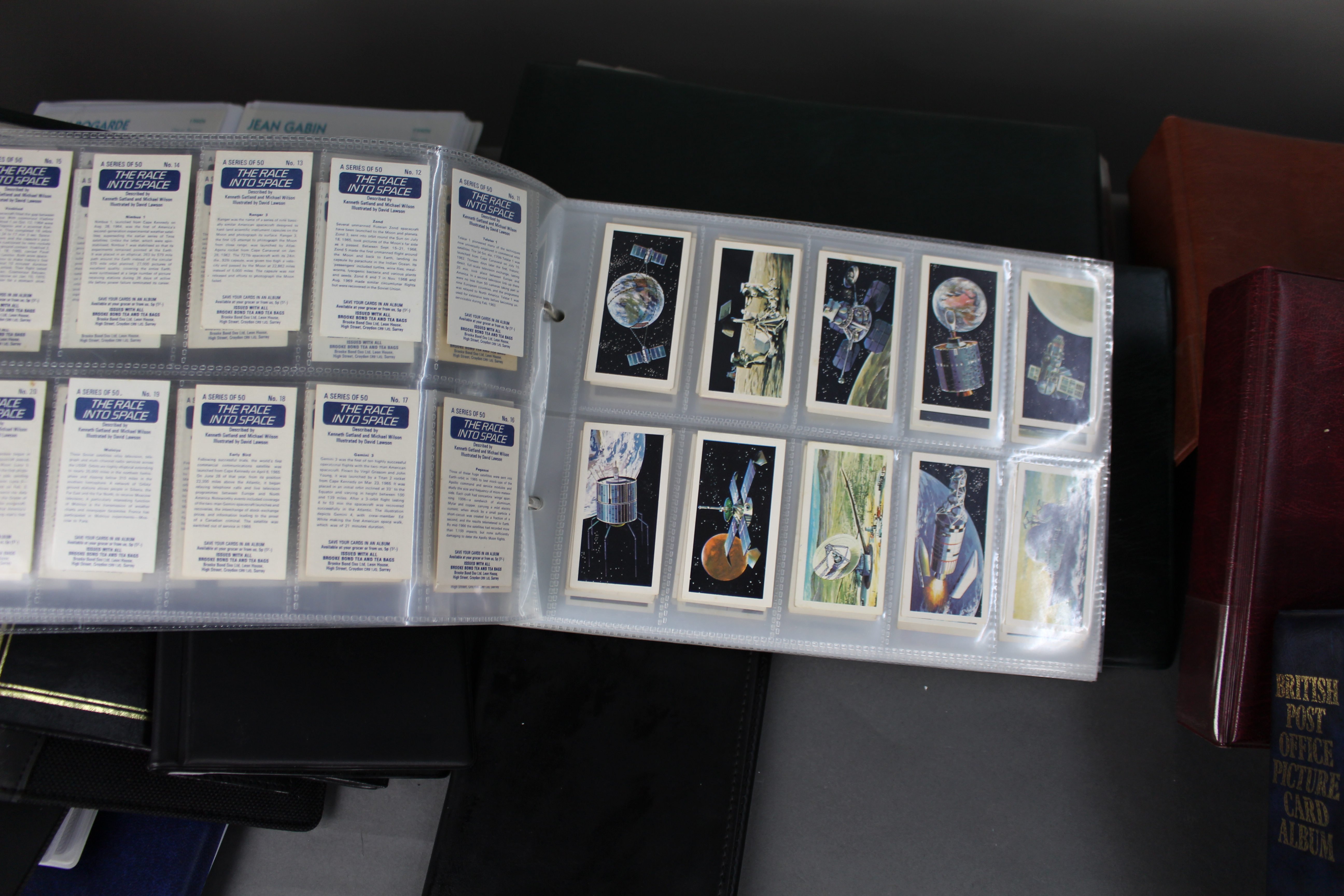 Substantial Collection of Vintage Cigarette & Tea Cards –14 Albums, Many Sets