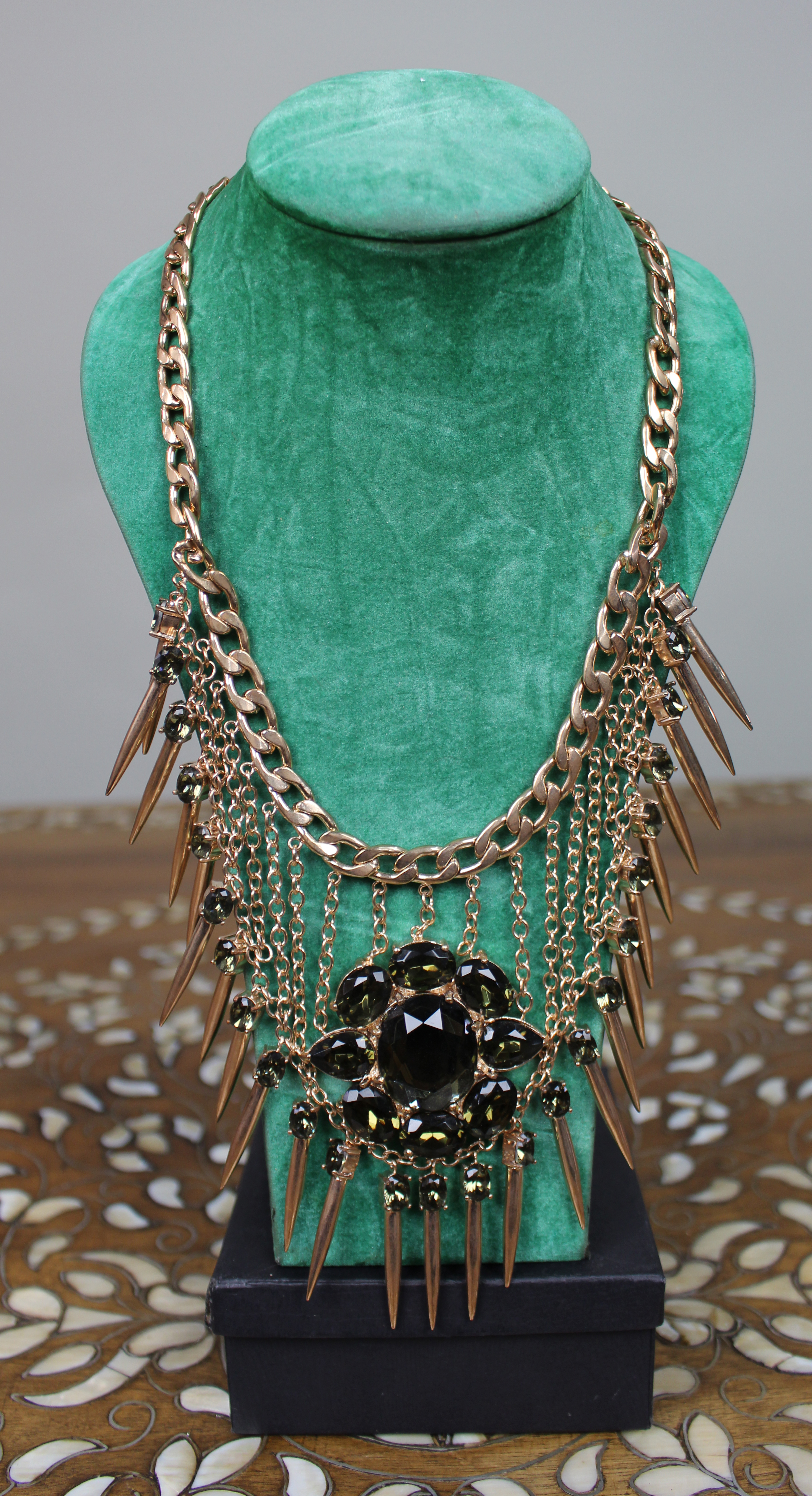 Brave by LRCO Statement Necklace with Box