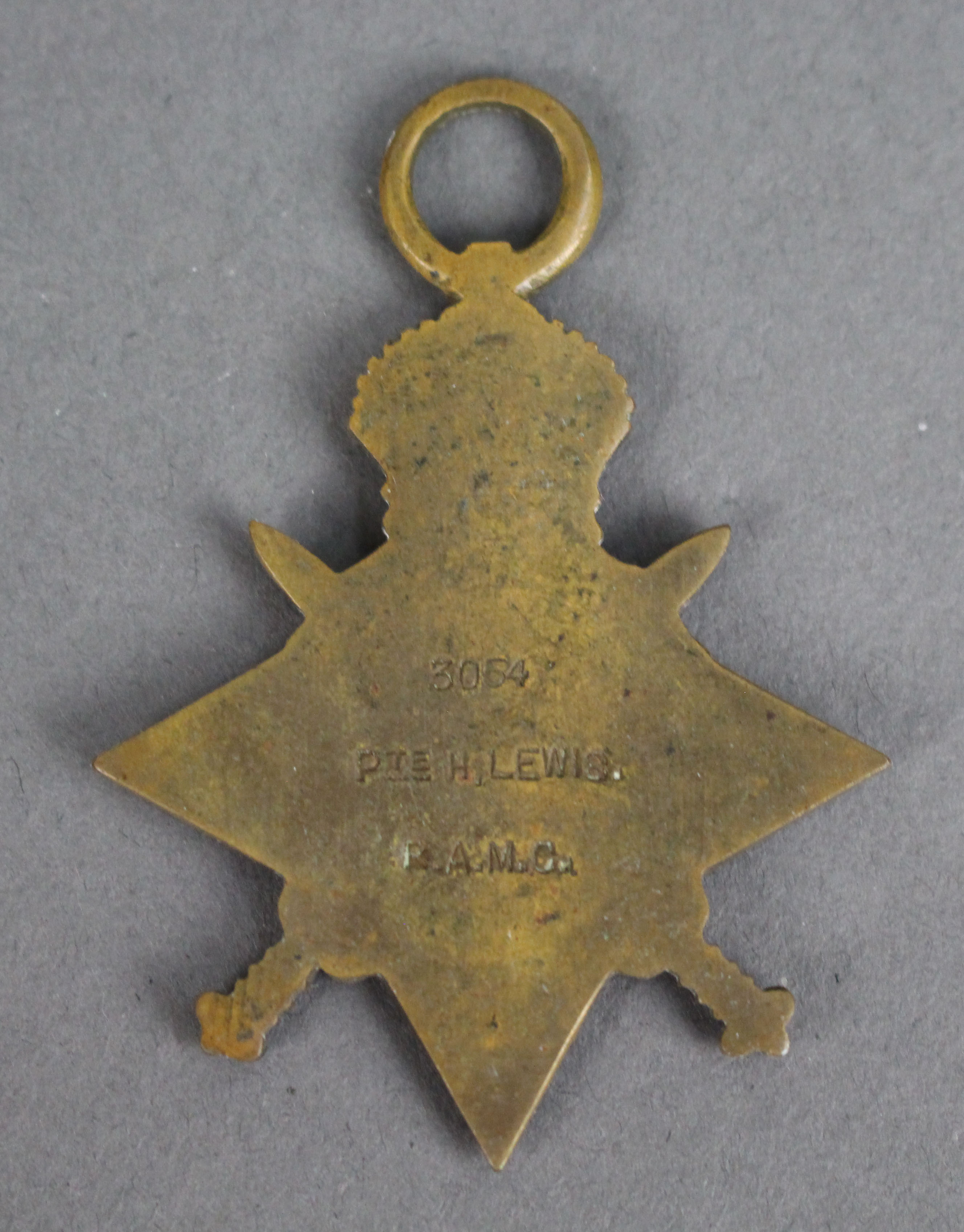 First World War British War Medal Group Pte H. Lewis, R.A.M.C.
