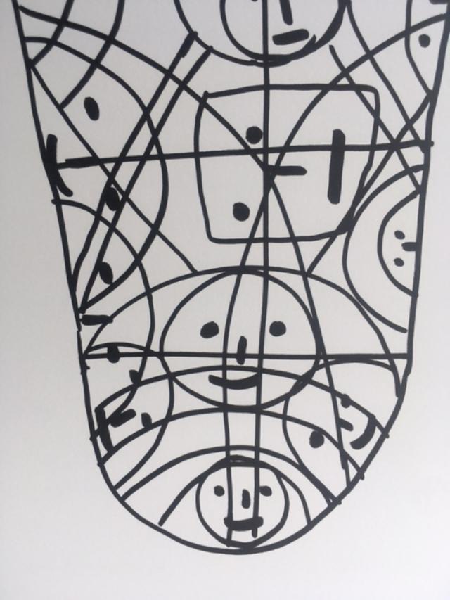 David Shrigley OBE (b 1968)‘Complexity of The Foot’ Offset Lithograph, Ltd Edition of 350, COA, 2020