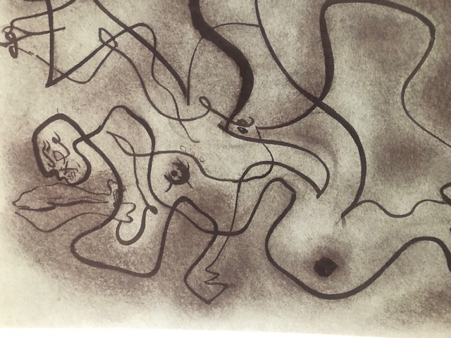 Andre Masson. Rare Lithograph 1981.