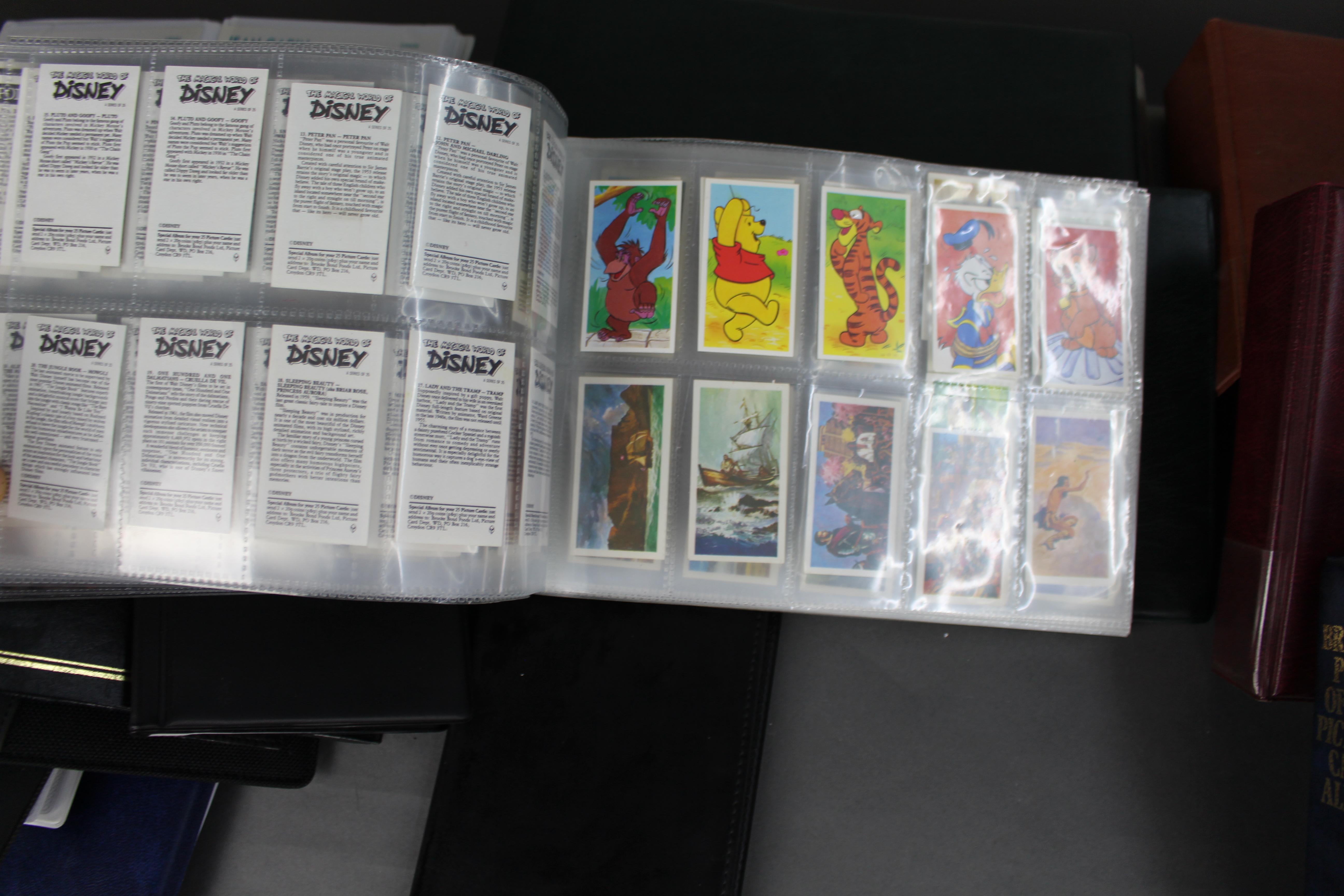 Substantial Collection of Vintage Cigarette & Tea Cards –14 Albums, Many Sets