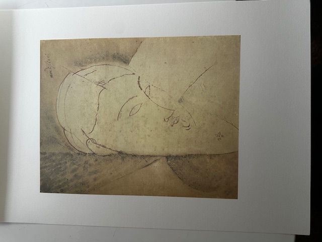 Modigliani. Rare Lithograph 1989