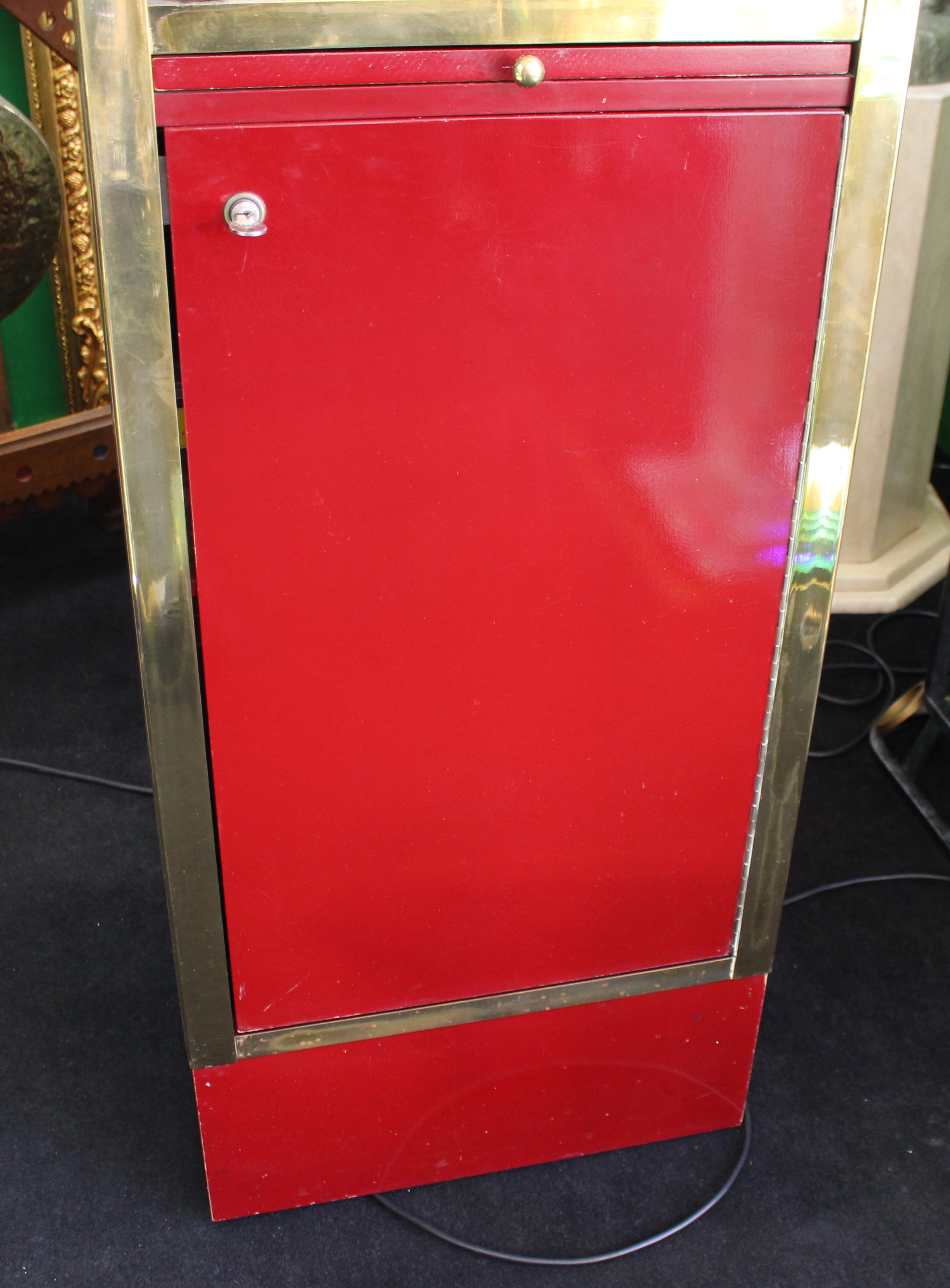 Sheaffer Brass Cased Display Cabinet