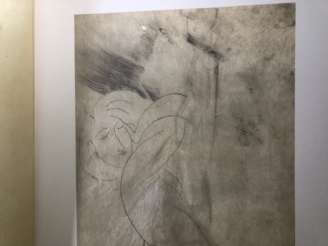 Modgliani Lithograph 1989