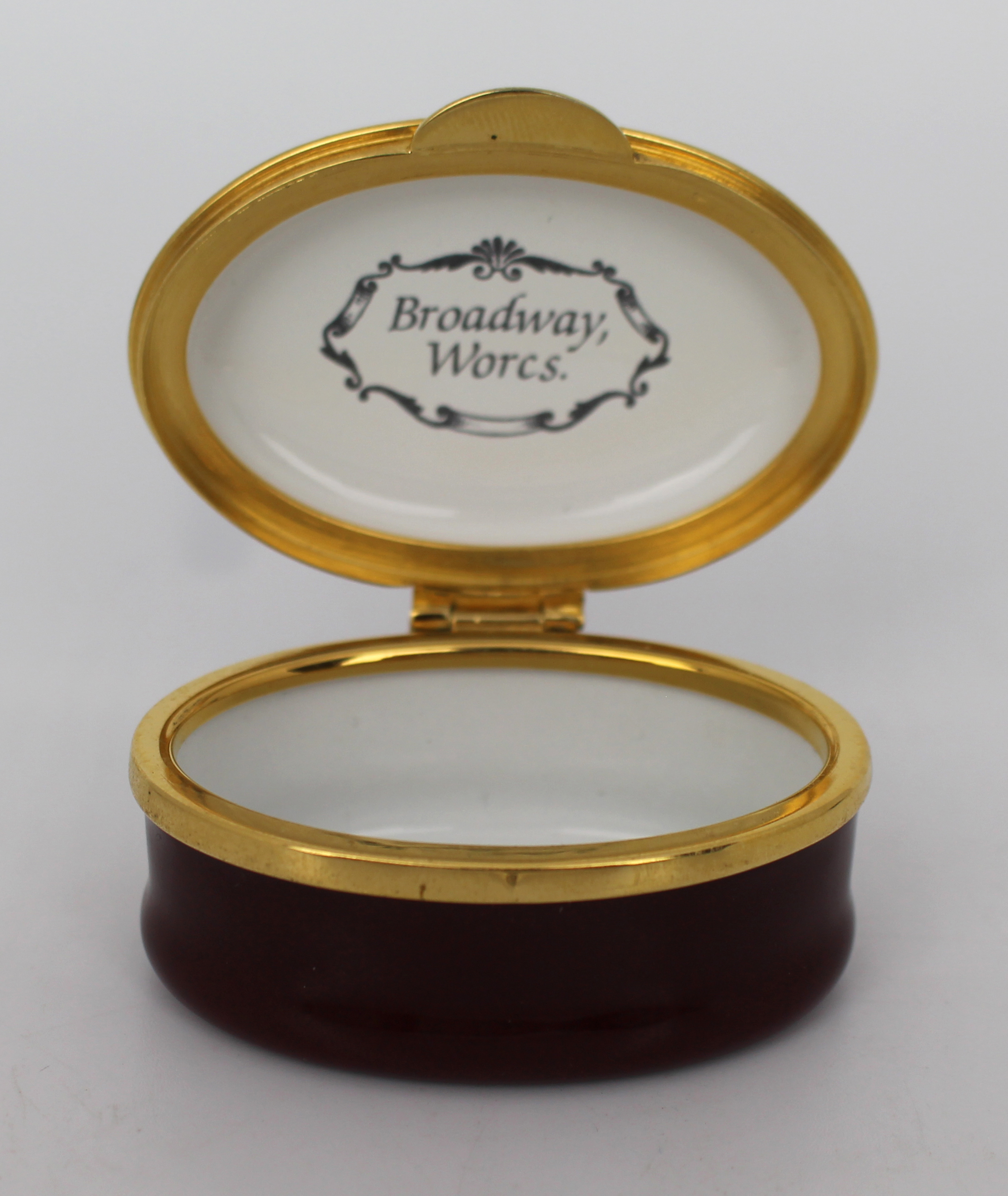 Collection of 3 Vintage Enamel Pill Boxes Halcyon Days