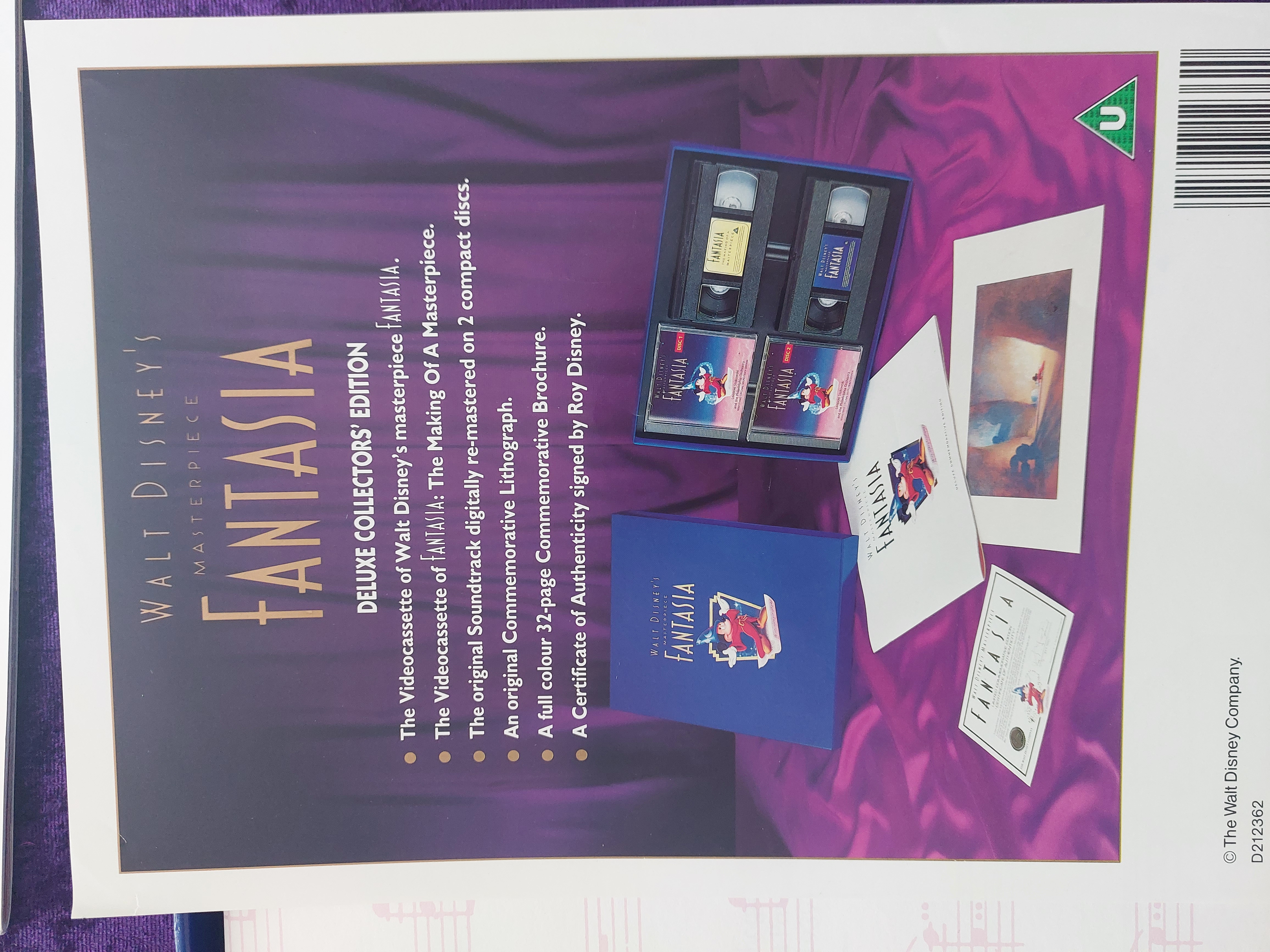 Disney Limited Edition Fantasia Set