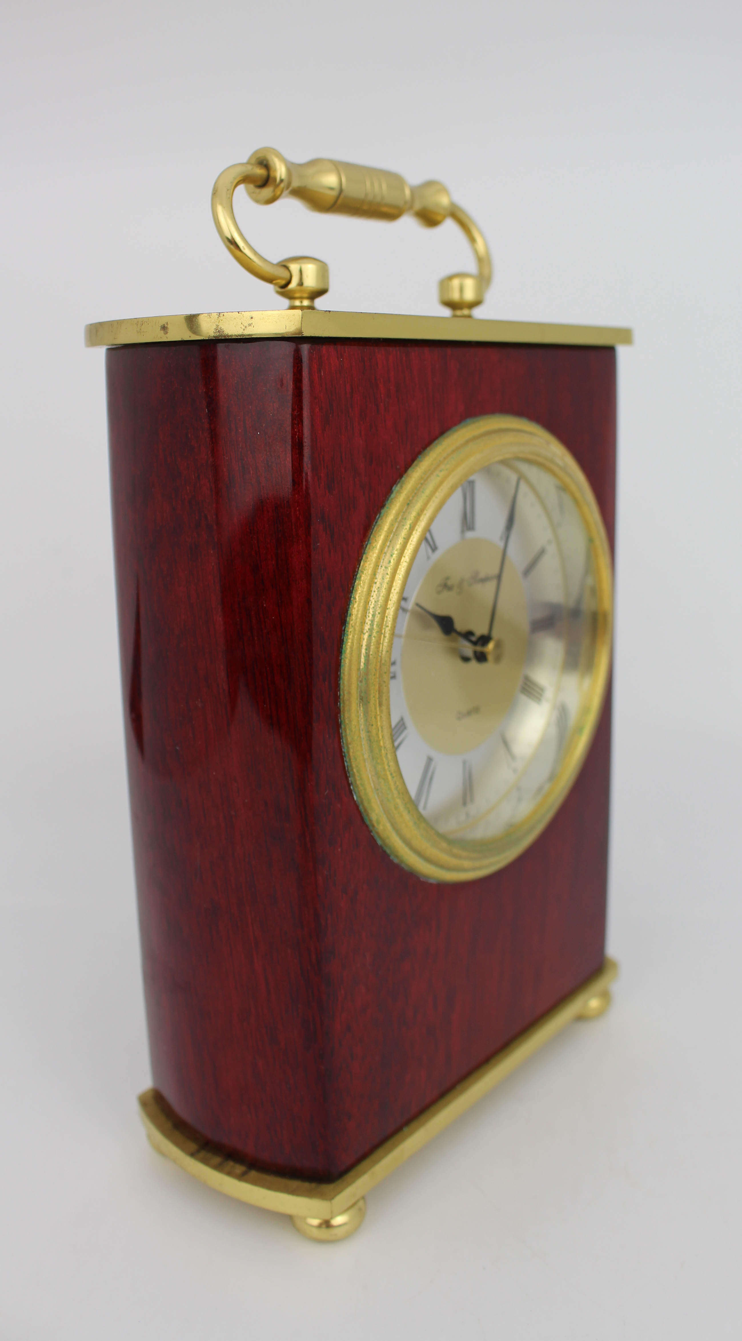 Vintage Fox & Simpson Quartz Mantle Clock