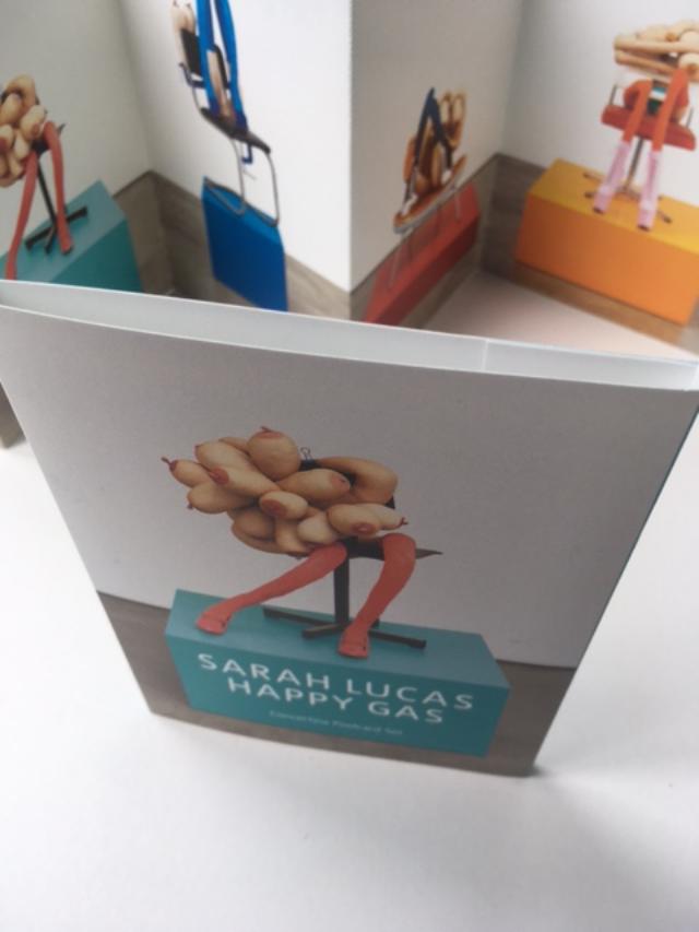Sarah Lucas (b 1962) ‘Bunny Series’, Concertina Postcard Book, Happy Gas Exhibition, Discontinued 23