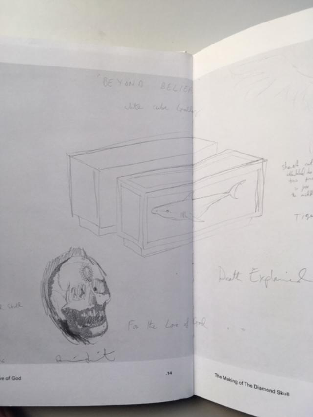 Damien Hirst (b 1965) For The Love God, Diamond Encrusted Skull, Hardback, 1st Ed, 2008, Sold Out
