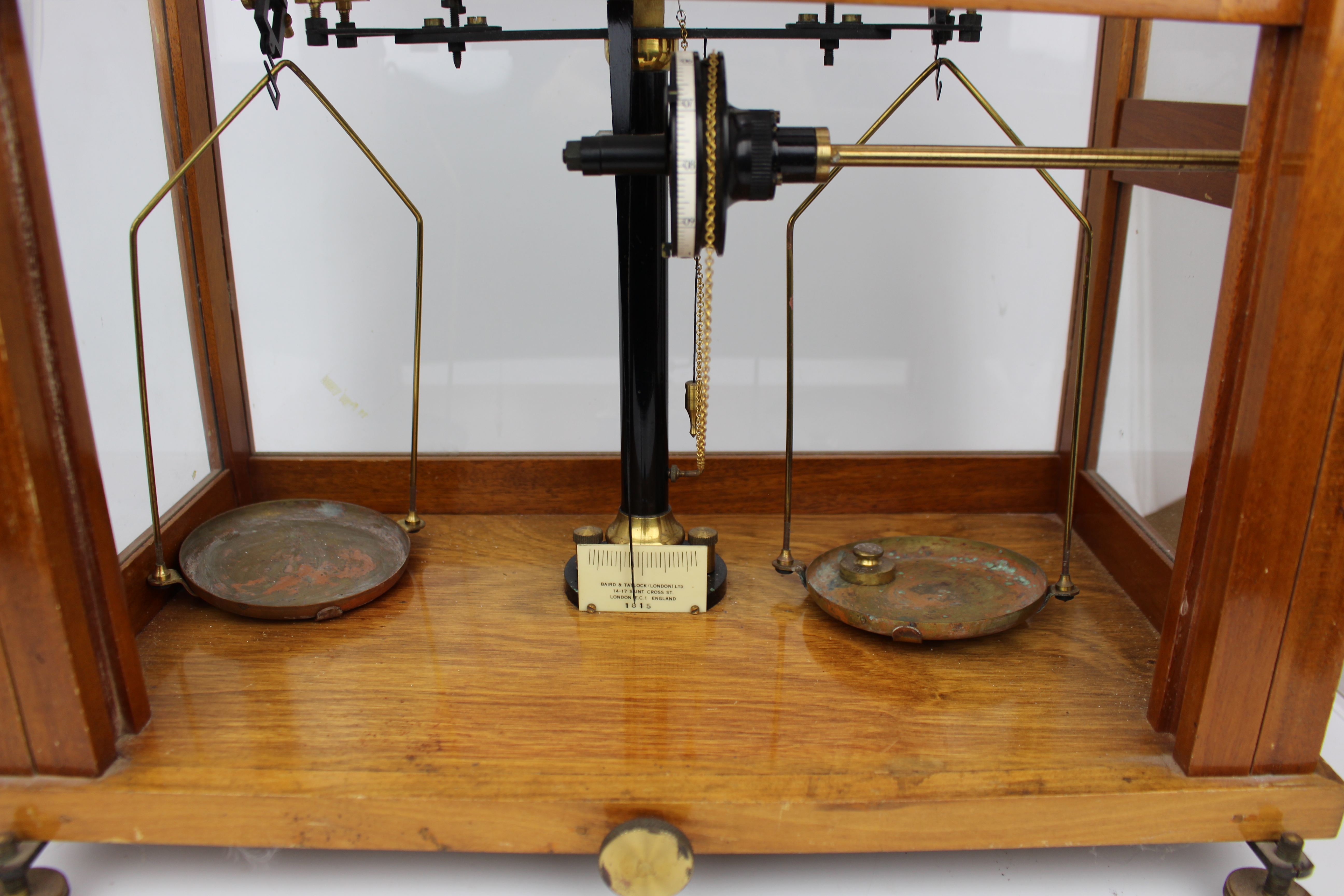 Antique Analytical Balance Scale by Baird & Tatlock, c.1940s