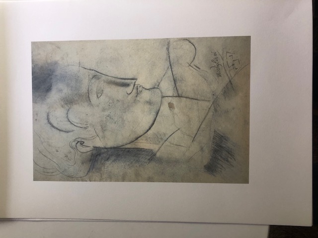 Modogliani. Lithograph 1989