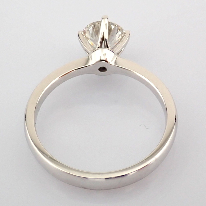 Round Cut Lab-Grown Diamond Ring - 1 Total Carat (IGI Certified)