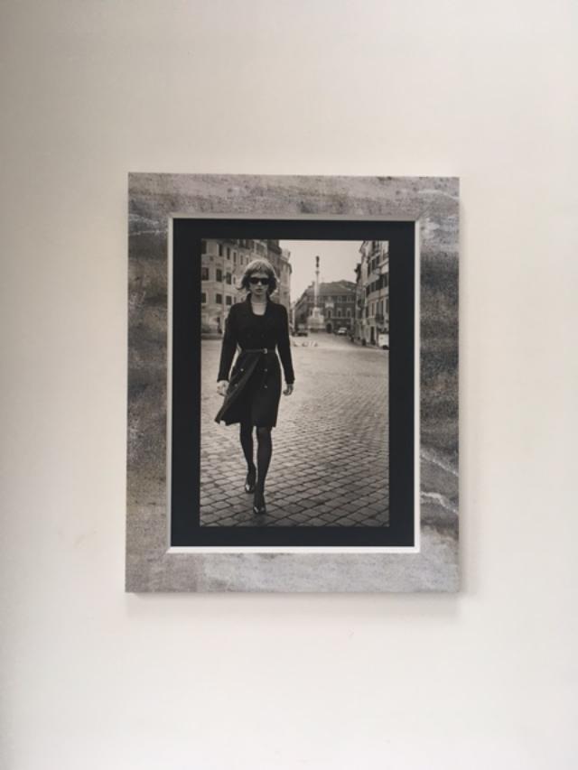 Kate Moss, Peter Lindbergh (b 1944-2019) Paris, Framed, B and W, Photo, 1994