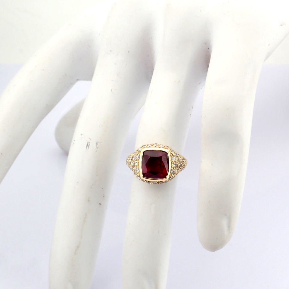 Natural Diamond 14K Yellow Gold Ring