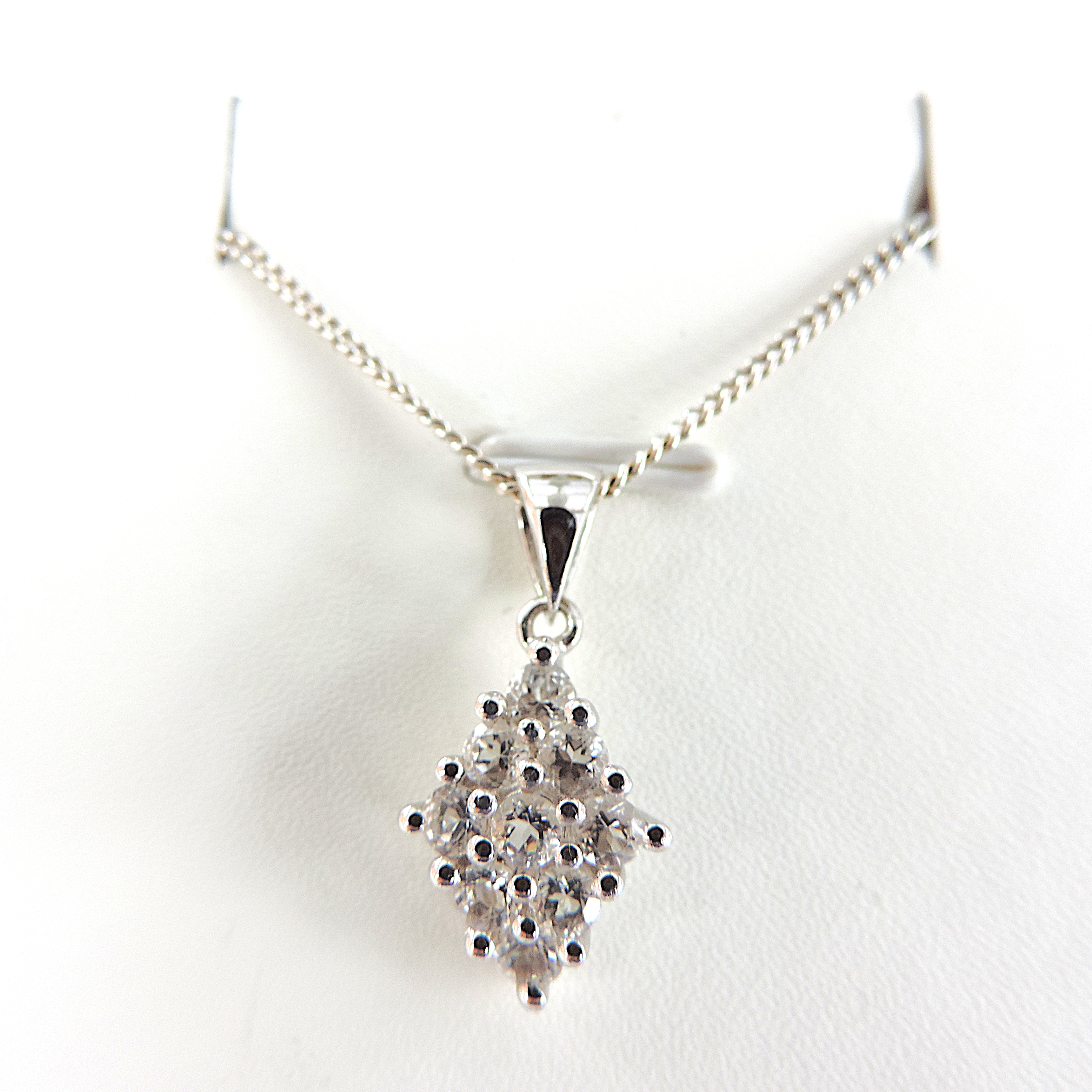  925 Silver Itinga Petalite Gemstone  Necklace 'NEW'